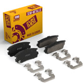 Metrix Premium Rear Semi-Metallic Disc Brake Pad Set 93523MS OEM fit auto parts